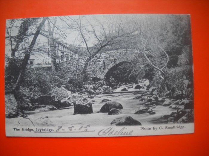 HOPCT 8560 PODUL IVYBRIDGE IN 1905 -ANGLIA-UK-EUROPA- STAMPILOGRAFIE FRUMOASA-CIRCULATA