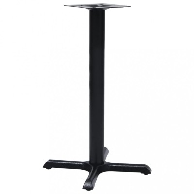 vidaXL Picior de masă Bistro Negru 56x56x72 cm Fontă 325429 foto