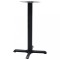 vidaXL Picior de masă Bistro Negru 56x56x72 cm Fontă 325429