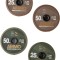 Fir Textil ONE MORE CAST Tackle Ammo Camo Braided Hooklink, Gravel-Silt, 50lbs-22.70kg , 20m