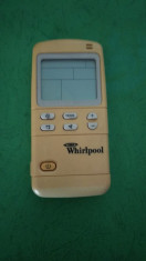 Telecomanda aer conditionat WHIRLPOOL , ORIGINALA, AC!!! foto