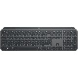 Tastatura Wireless Logitech MX Keys, Bluetooth, Layout IT, Space Grey, Iluminata, USB-C
