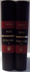 BOLILE METABOLISMULUI de GARFIELD G. DUNCAN, EDITIA A V-A ILUSTRATA, VOL. I-II , 1966 foto