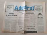 adevarul 19 ianuarie 1990-printesa margareta pentru prima oara in romania