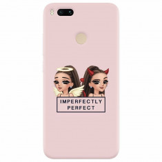 Husa silicon pentru Xiaomi Mi A1, Imperfectly Perfect Pink