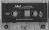 Caseta Audio A.S.I.A. - Nopti Albe (Originala, 2001, MediaPro) Fara Coperta - Muzica Romaneasca