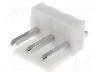 Conector pas semnal, 3 pini, pas pini 3.96mm, tata, JST - B3P-VH (LF)(SN)