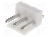 Conector pas semnal, 3 pini, pas pini 3.96mm, tata, JST - B3P-VH (LF)(SN) foto