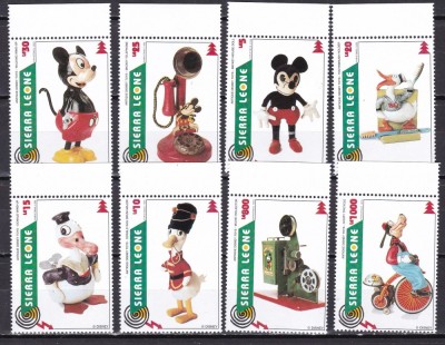 Sierra Leone 1995 Disney MI 2432-2439 MNH foto