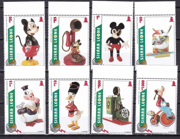 Sierra Leone 1995 Disney MI 2432-2439 MNH
