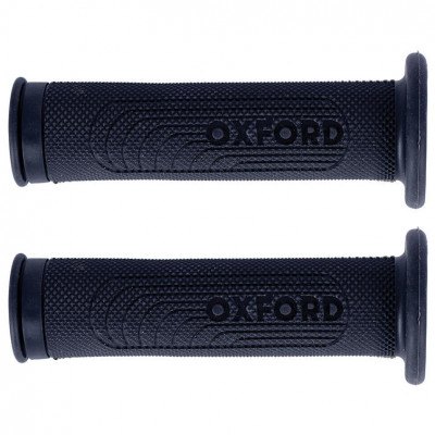 Mansoane Motocicleta OXFORD medium grips 22mm Cauciuc ghidon foto