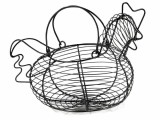 Cumpara ieftin Cos Gaina metal negru 28x19x19 cm
