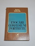 Evocări, confesiuni, portrete &ndash; Barbu Solacolu, Ed. Cartea Rom&acirc;nească, 1974 - Dedicatie