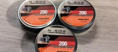 600 ALICE PELETE CAPSE 5.5 MM / 22 - NORICA POINTED CAP ASCUTIT 1.02 GR foto
