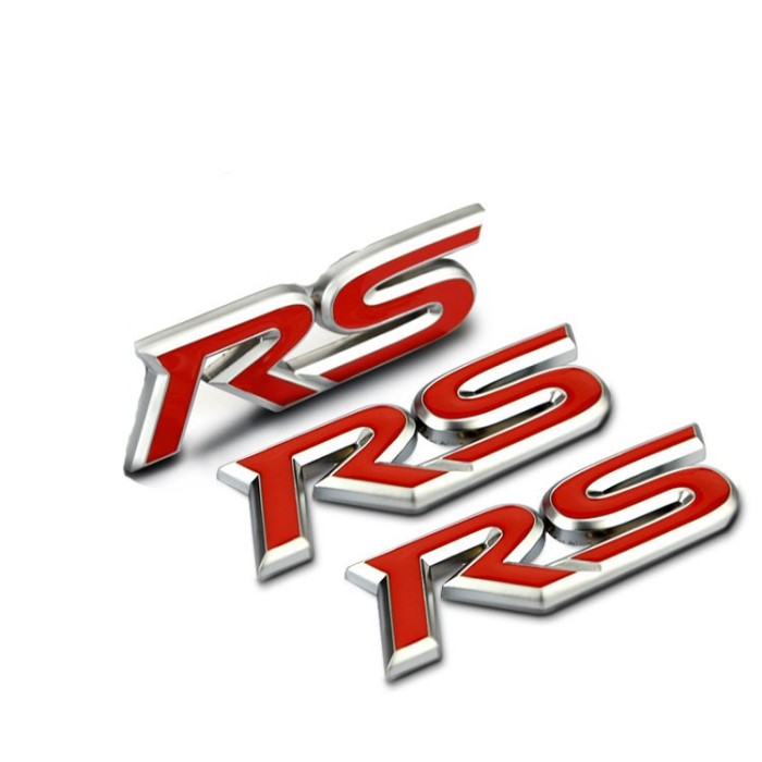Ornament metal RS rosu ManiaCars Ornament metal RS rosu ManiaCars