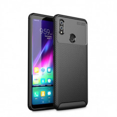 Husa Auto Focus Carbon Pentru Huawei Y6 2019 - Negru