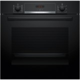 Cuptor incorporabil Bosch HBA554EB3, 71 L, Electric, Multifunctional, Grill, 7 functii, Suport telescopic, Autocuratare EcoClean + hidrolitica, Clasa