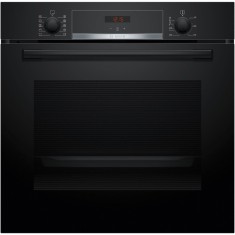 Cuptor incorporabil Bosch HBA554EB3, 71 L, Electric, Multifunctional, Grill, 7 functii, Suport telescopic, Autocuratare EcoClean + hidrolitica, Clasa