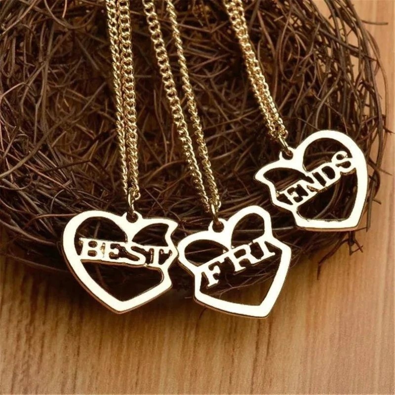 SET 3 lantisoare BFF lantisor 3 in 1 copii Best Friends Forever | Okazii.ro