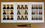 Emisiune comuna Romania - Belgia, Reproduceri de arta, minicoli de 8 timbre si 2 viniete 2004 LP 1657a, Nestampilat