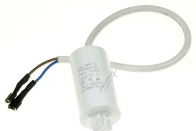 3,5UF - 400V CONDENSATOR 3,5UF/400V P2-CL&amp;Auml;&amp;deg;P(6,3*08) 32008845 Combina frigorifica Heinner HC-V268F+ VESTEL foto