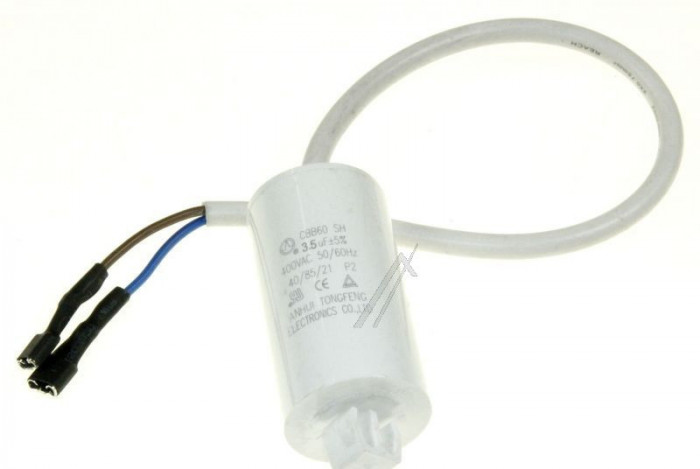 3,5UF - 400V CONDENSATOR 3,5UF/400V P2-CL&Auml;&deg;P(6,3*08) 32008845 Combina frigorifica Heinner HC-V268F+ VESTEL