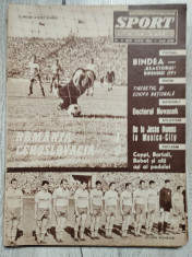 Revista SPORT nr. 11 (154) - Iunie 1965 foto