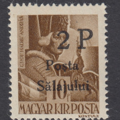 ROMANIA 1945 - POSTA SALAJULUI EMISIUNEA I 2P/10F MNH AUTENTIFICAT