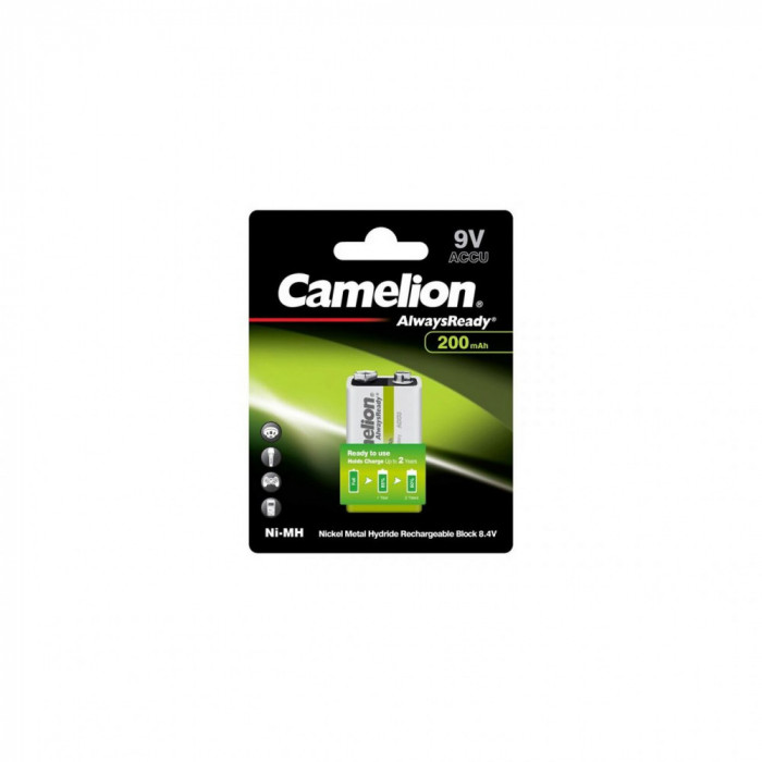 Camelion Germania acumulator tip 9V 200mA Always Ready B1 (12/240)