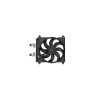 Ventilator Radiator Fiat Bravo I 182 Denso Der09004