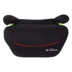 Scaun Auto Booster, Honey Baby, Negru, 18-36kg, Husa Detasabila Lavabila