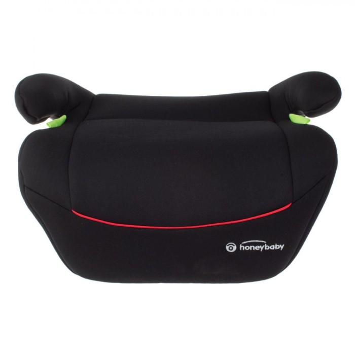 Scaun Auto Booster, Honey Baby, Negru, 18-36kg, Husa Detasabila Lavabila