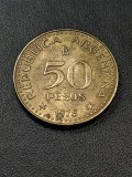 B 11 Moneda Comemorativa 50 Pesos 1978 Jos&eacute; de San Mart&iacute;n Argentina