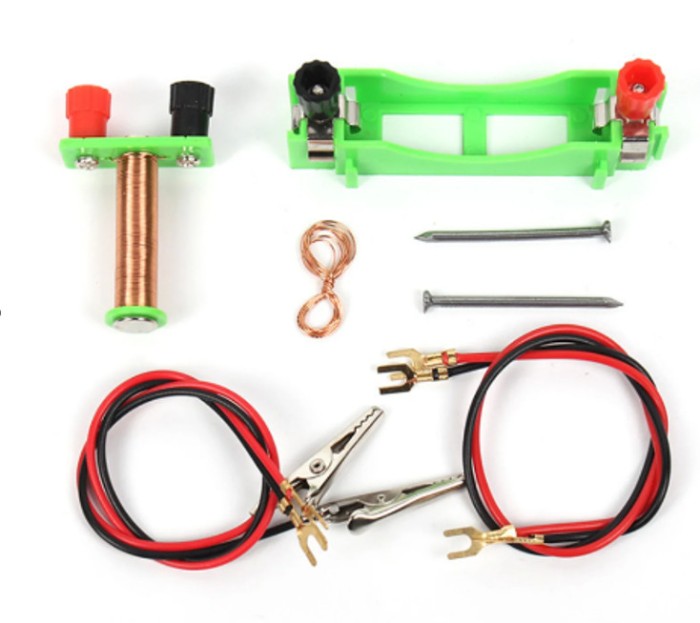 Set Electromagnetic Educativ cu Bobină Secundară &ndash; Demonstrație Electromagnetism