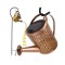 Lampa solara LED alb cald, tip stropitoare, senzor crepuscular, buton ON/OFF