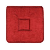 Perna pentru scaun, 39x39 cm, Rosu, Bumbac/Poliester, ATU-0803781, Oem