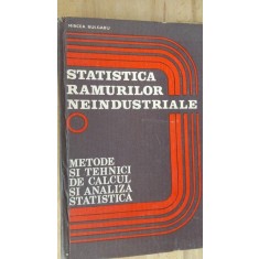 Statistica ramurilor neindustriale metode si tehnici de calcul si analiza statistica-Mircea Bulgaru