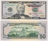 USA SUA █ bancnota █ 50 Dollars █ 2021 █ P-554 █ F6 Atlanta █ UNC █ necirculata