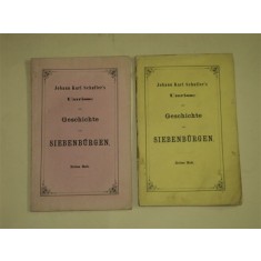 KRITICHE STUDIEN ZUR GESCHICHTE VON SIEBENBURGEN, SIBIU 1872