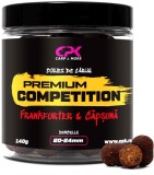 Boilies De Carlig CPK Premium Competition Dumbells, Frankfurter-Capsuna, 20-24mm, 140g