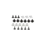 Clema, clips fixare carenaj Nissan Micra (K12), Note (E11) /, Note (E12), Qashqai (J10) /; set 22 buc, 01200831; 01509321
