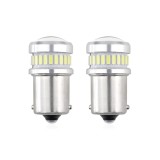 Set becuri auto cu LED CANBUS compatibil P21 R5W/R10W 30 SMD Alb 12V/24V, destinat competitiilor auto sau off-road, Amio