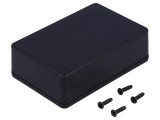 Carcasă universală ABS neagră 56mm x 85mm x 21mm 1591XXS