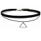 Choker Mystyle Fashion Black pyramid - Colier elegant pentru gat
