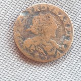 Moneda Franța Double Tournois 1639, A/Paris, Ludovic XIII, Numismatica
