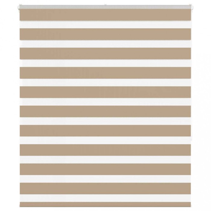 Jaluzea tip zebra 120x150 cm lățime țesătură 115,9 cm poliester