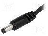 Cablu alimentare DC, cabluri, DC 4,8/1,7 mufa, negru, 1,5m, BQ CABLE - DC.CAB.1410.0150