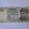 Ungaria 2000 Forint 2010,bancnota din imagini