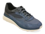 Pantofi sport GEOX albastri, U65HUA, din piele ecologica