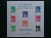 2001-Franta-culorile Mariannei-8 val.-colita bloc-MNH, Nestampilat